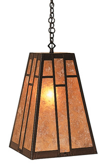 Asheville One Light Pendant in Rustic Brown (37|AH-12AM-RB)