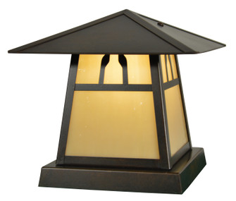 Carmel One Light Column Mount in Rustic Brown (37|CC-8TWO-RB)