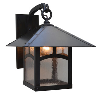 Evergreen One Light Wall Mount in Rustic Brown (37|EB-12TRM-RB)