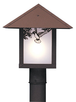Evergreen One Light Post Mount in Slate (37|EP-12PFAM-S)