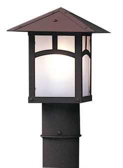 Evergreen One Light Post Mount in Slate (37|EP-7TF-S)