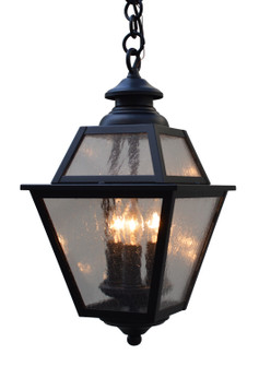 Inverness Three Light Pendant in Satin Black (37|INH-8GRCS-BK)