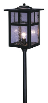 Mission One Light Landscape in Satin Black (37|LV12-M6TCS-BK)