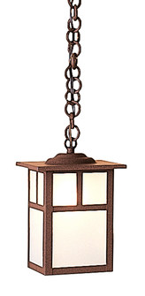 Mission One Light Pendant in Antique Brass (37|MH-6TCS-AB)