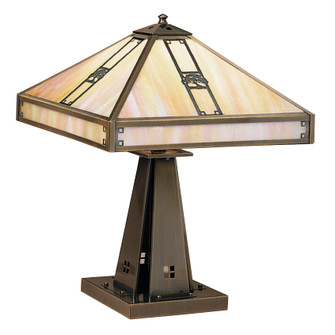 Pasadena Four Light Table Lamp in Rustic Brown (37|PTL-16OGW-RB)