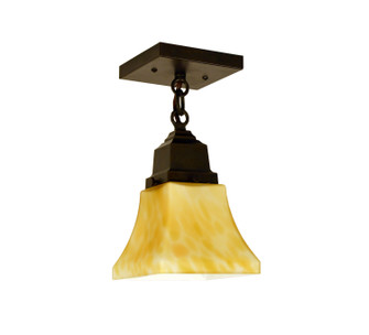 Ruskin One Light Ceiling Mount in Bronze (37|RCM-1-BZ)