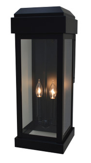 Sydney Two Light Wall Mount in Satin Black (37|SYW-9CLR-BK)