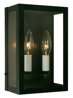 Vintage Two Light Wall Sconce in Satin Black (37|VIS-7WO-BK)