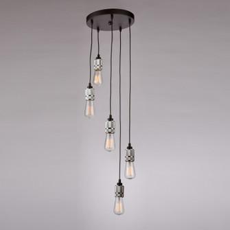 Jersey Five Light Chandelier in Chrome (78|AC10577CH)