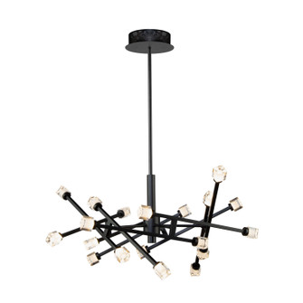 Batton LED Pendant in Black (78|AC6641BK)