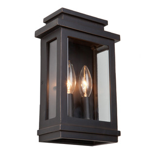 Freemont Two Light Outdoor Wall Mount in Oil Rubbed Bronze (78|AC8291ORB)