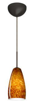 Chrissy One Light Pendant in Bronze (74|1BC-150918-LED-BR)