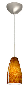 Chrissy One Light Pendant in Satin Nickel (74|1BC-150918-MED-SN)