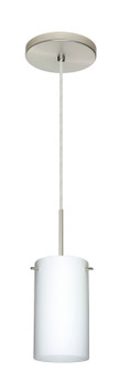 Stilo One Light Pendant in Satin Nickel (74|1BT-440407-SN)