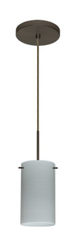Stilo One Light Pendant in Bronze (74|1BT-4404KR-LED-BR)
