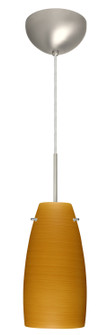 Tao One Light Pendant in Satin Nickel (74|1JC-1512OK-LED-SN)