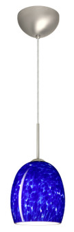 Lucia One Light Pendant in Satin Nickel (74|1JC-169786-LED-SN)