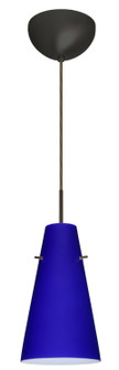 Cierro One Light Pendant in Bronze (74|1JC-4124CM-LED-BR)