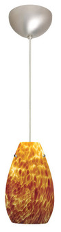 Pera One Light Pendant in Satin Nickel (74|1JC-412618-SN)