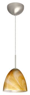 Vila One Light Pendant in Satin Nickel (74|1JC-4470HN-SN)