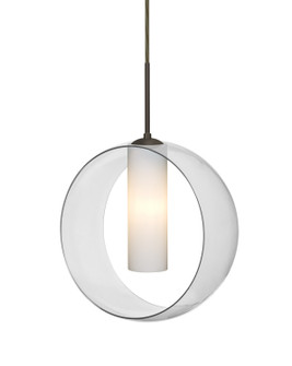 Plato One Light Pendant in Bronze (74|1JC-PLATOCL-BR)