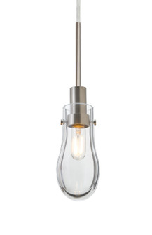 Wish One Light Pendant in Satin Nickel (74|1JC-WISHCL-SN)