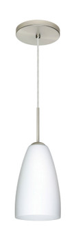 Riva One Light Pendant in Satin Nickel (74|1JT-151107-SN)