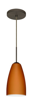Riva One Light Pendant in Bronze (74|1JT-151180-LED-BR)