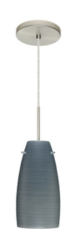 Tao One Light Pendant in Satin Nickel (74|1JT-1512TN-LED-SN)