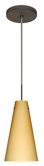 Cierro One Light Pendant in Bronze (74|1JT-4124VM-BR)
