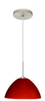 Tessa One Light Pendant in Satin Nickel (74|1JT-420131-LED-SN)