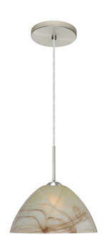 Tessa One Light Pendant in Satin Nickel (74|1JT-420183-LED-SN)