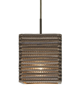Kirk 6 One Light Pendant in Bronze (74|1JT-KIRK6-LED-BR)