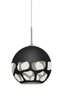 Rocky One Light Pendant in Satin Nickel (74|1JT-ROCKYBK-LED-SN)