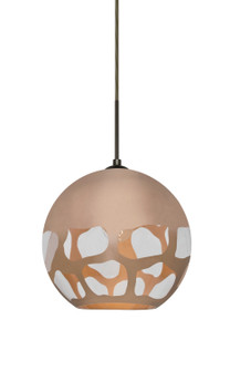 Rocky One Light Pendant in Bronze (74|1JT-ROCKYCP-BR)