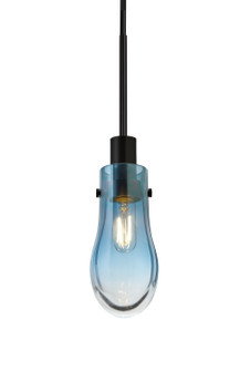 Wish One Light Pendant in Black (74|1JT-WISHBL-BK)