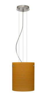 Tamburo One Light Pendant in Satin Nickel (74|1KG-4006OK-LED-SN)