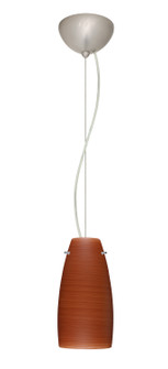 Tao One Light Pendant in Satin Nickel (74|1KX-1512CH-LED-SN)