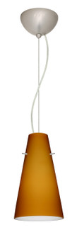 Cierro One Light Pendant in Satin Nickel (74|1KX-412480-LED-SN)