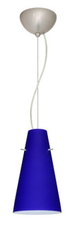 Cierro One Light Pendant in Satin Nickel (74|1KX-4124CM-LED-SN)