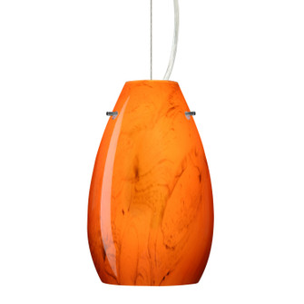 Pera One Light Pendant in Satin Nickel (74|1KX-4126HB-LED-SN)