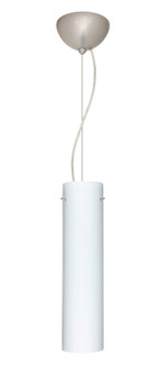Stilo One Light Pendant in Satin Nickel (74|1KX-722407-LED-SN)