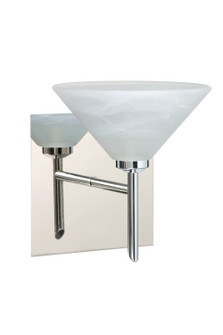 Kona One Light Wall Sconce in Chrome (74|1SW-117652-CR-SQ)