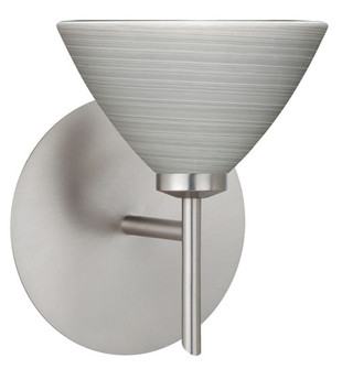 Domi One Light Wall Sconce in Satin Nickel (74|1SW-1743TN-SN)