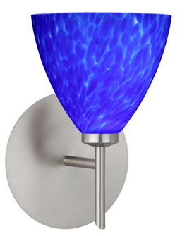 Mia One Light Wall Sconce in Satin Nickel (74|1SW-177986-SN)