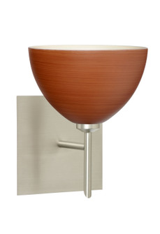 Brella One Light Wall Sconce in Satin Nickel (74|1SW-4679CH-SN-SQ)
