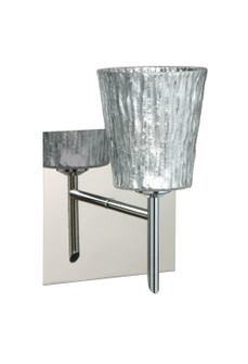 Nico One Light Wall Sconce in Chrome (74|1SW-5125SF-CR-SQ)