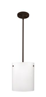 Tamburo One Light Pendant in Bronze (74|1TT-400607-LED-BR)