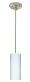 Stilo One Light Pendant in Satin Nickel (74|1TT-412307-LED-SN)