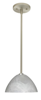 Tessa One Light Pendant in Satin Nickel (74|1TT-420152-LED-SN)